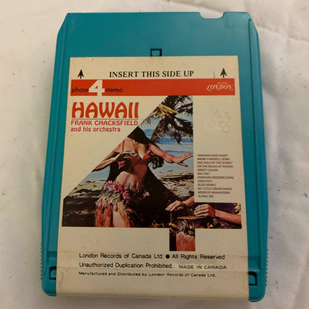 Hawaii Frank Chacksfield And His Orchestra Phase 4 Stereo Cartridge LEM 14087